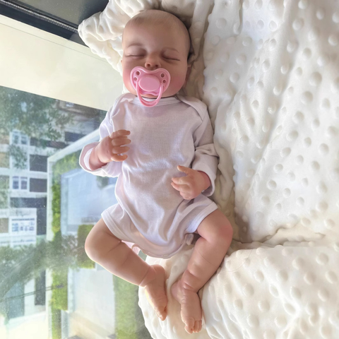 High quality vinyl reborn doll with Soft Cloth Body