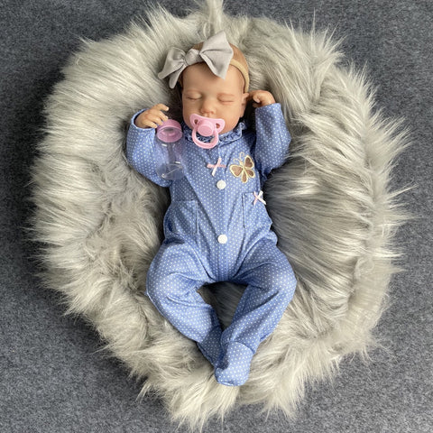 New arrival vinyl reborn doll with Soft Cloth Body