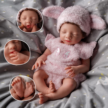 Weighted silicone reborn dolls