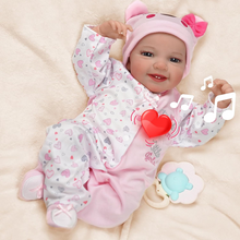 Breathing doll with heartbeat