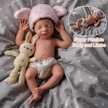 Weighted silicone reborn dolls